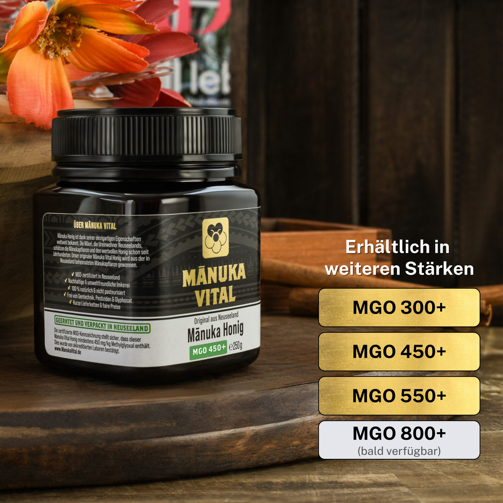 Manuka Honig MGO 450+, 250g