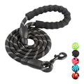 Nylon Hundeleine mit weichem Griff aus Polsterschaum 150cm Länge